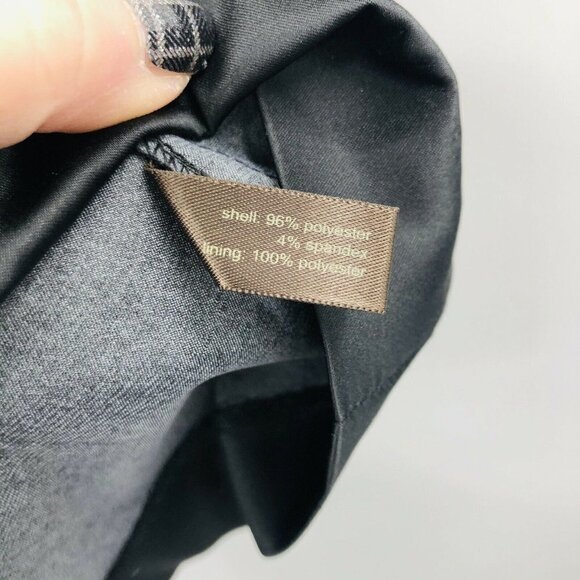 The Limited Printed Colorblock Strapless Dress 431 - Picture 6 of 7